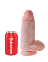 King Cock Chubby 9 Inch Realistic Dildo With Balls Realistic Dildos